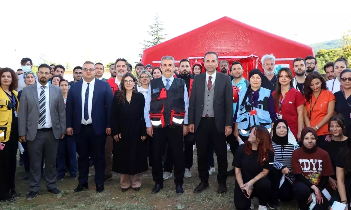 Muğla Eğitim ve Araştırma Hastanesi\'nde Başarılı Yangın Tatbikatı