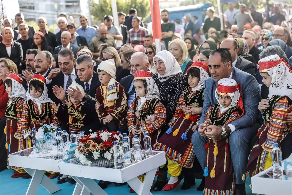 Mersin\'de inşa edilen Hatice Ata Tekin Kızılay Anaokulu açıldı