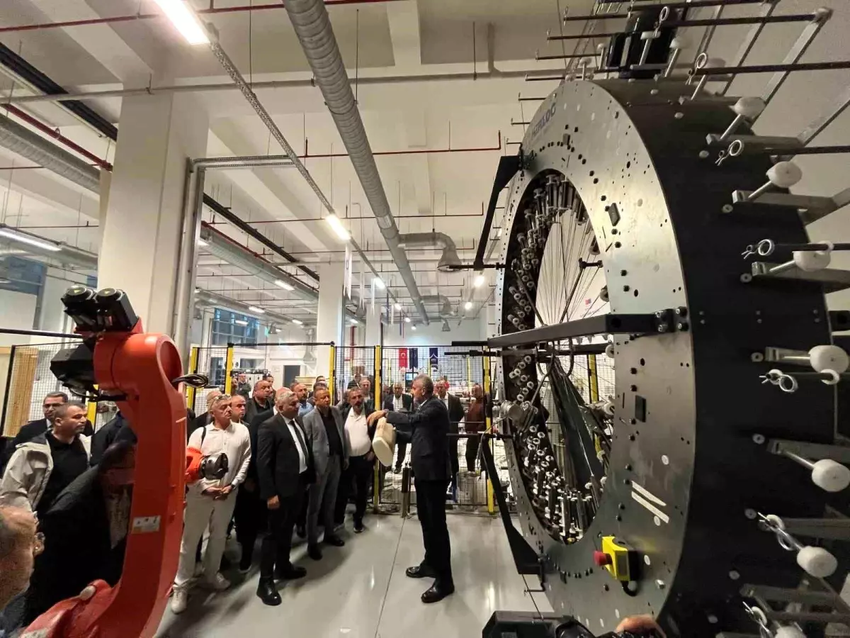 MTSO heyeti Bursa Model Fabrikada incelemelerde bulundu