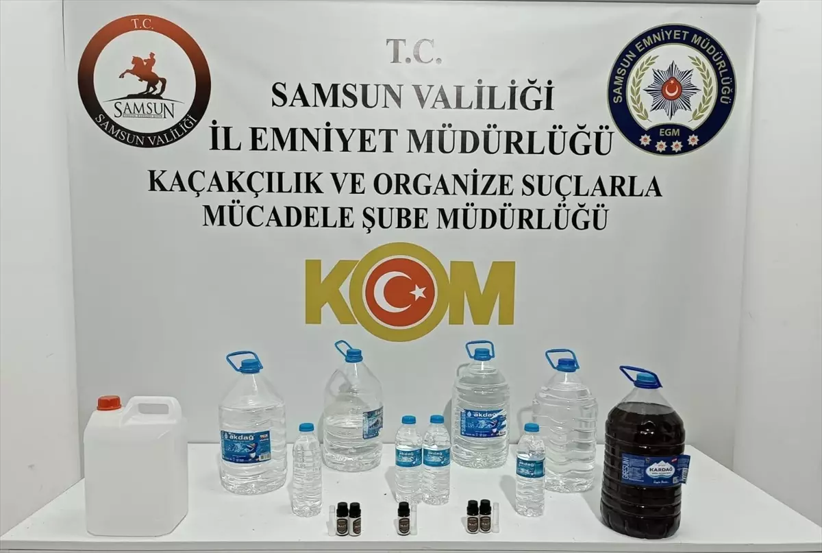 Samsun\'da Kaçakçılık Operasyonu: 3 Gözaltı
