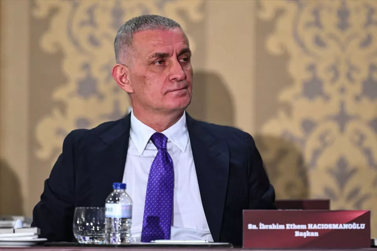 TFF Başkanı İbrahim Hacıosmanoğlu\'ndan yabancı hakem açıklaması