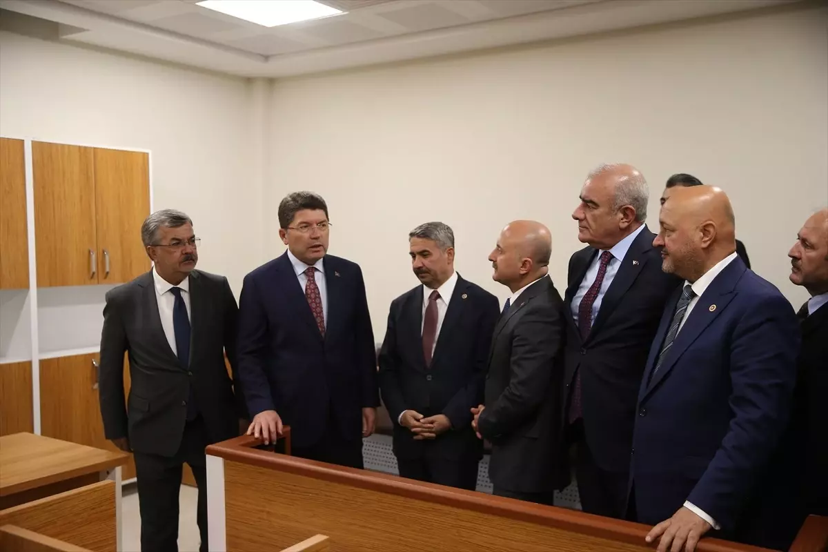 Adalet Bakanı Tunç, Adıyaman\'da konuştu Açıklaması