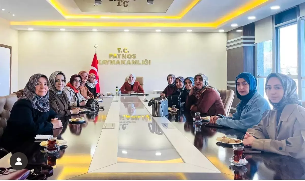 Patnos\'ta ADEM Kursları İçin Değerlendirme Toplantısı