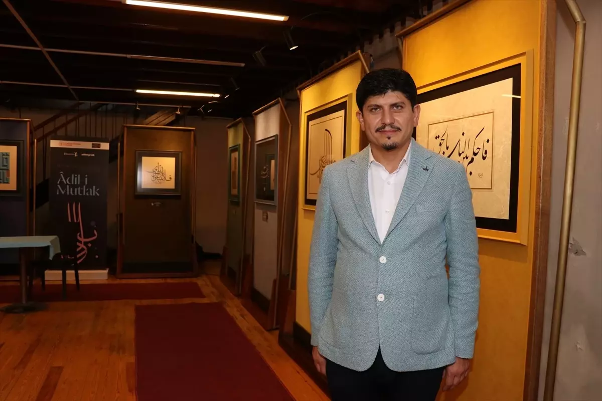 Antalya\'da Adalet Temalı Hat Sergisi Açıldı