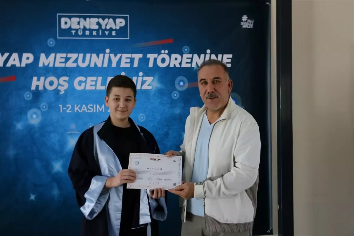 Aydın\'da Deneyap Mezuniyet Töreni