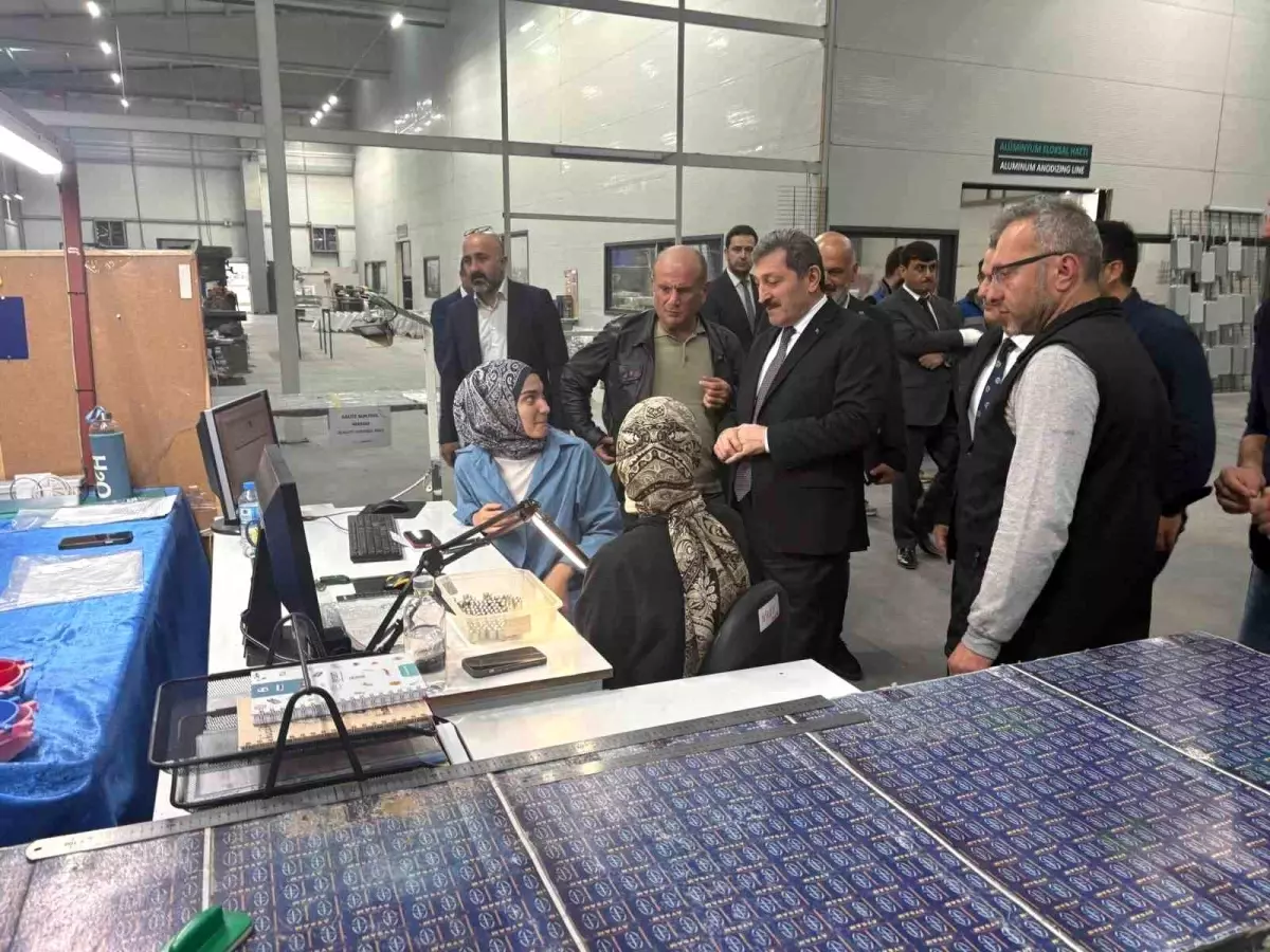 Vali Tavlı, Bafra\'da OSB ve İhracat Firmalarını Ziyaret Etti