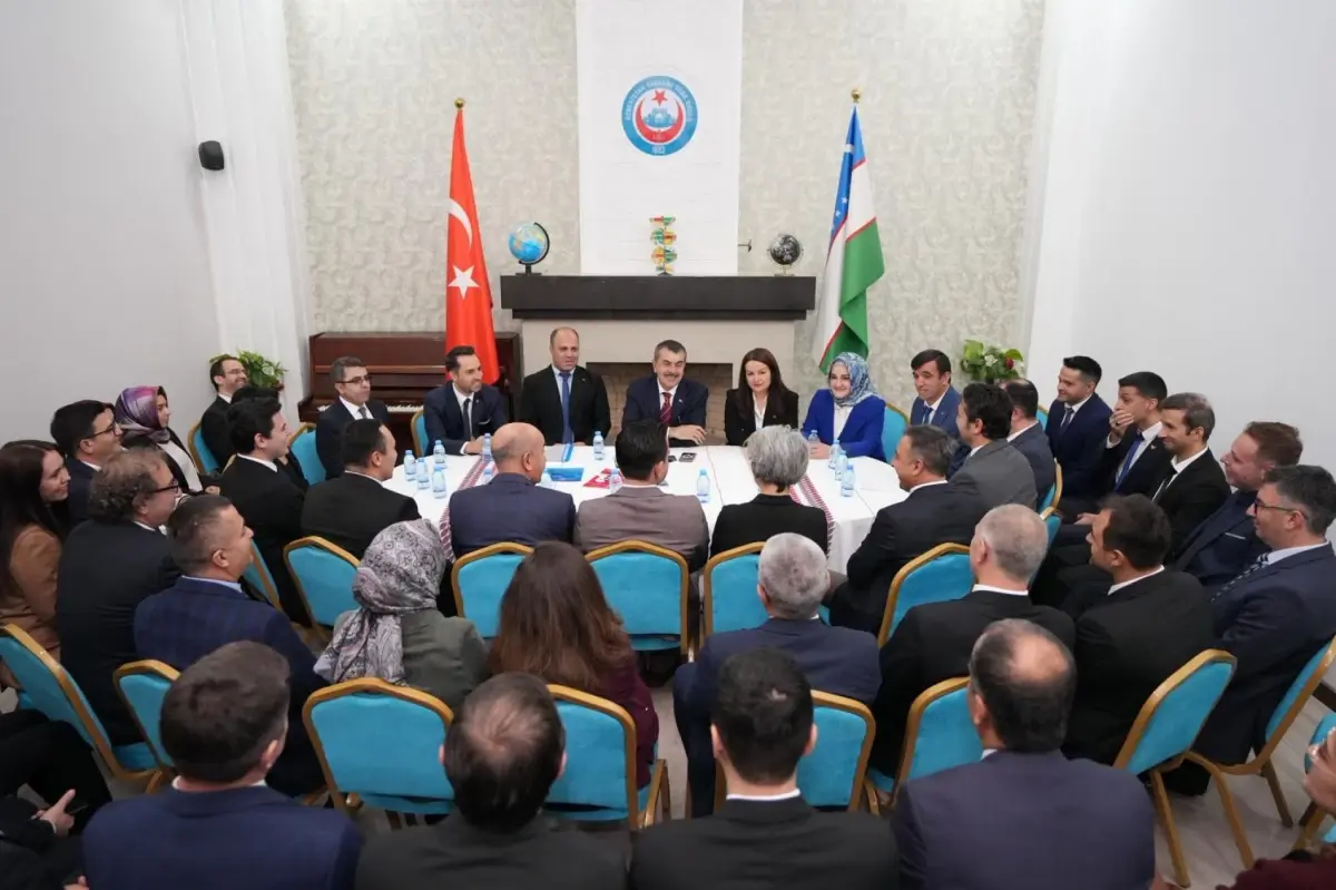 Bakan Tekin\'in Taşkent Ziyareti