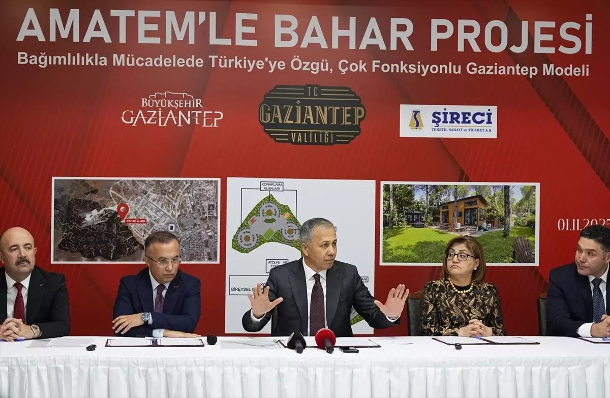 Gaziantep\'te AMATEM ve Bahar Merkezi Protokolü İmzalandı