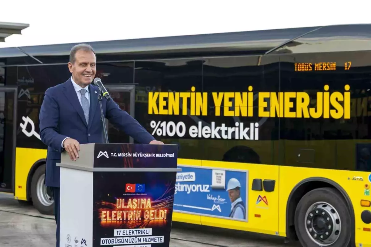 Başkan Seçer: "Elektrikli otobüsler bizim vizyonumuza uygun"