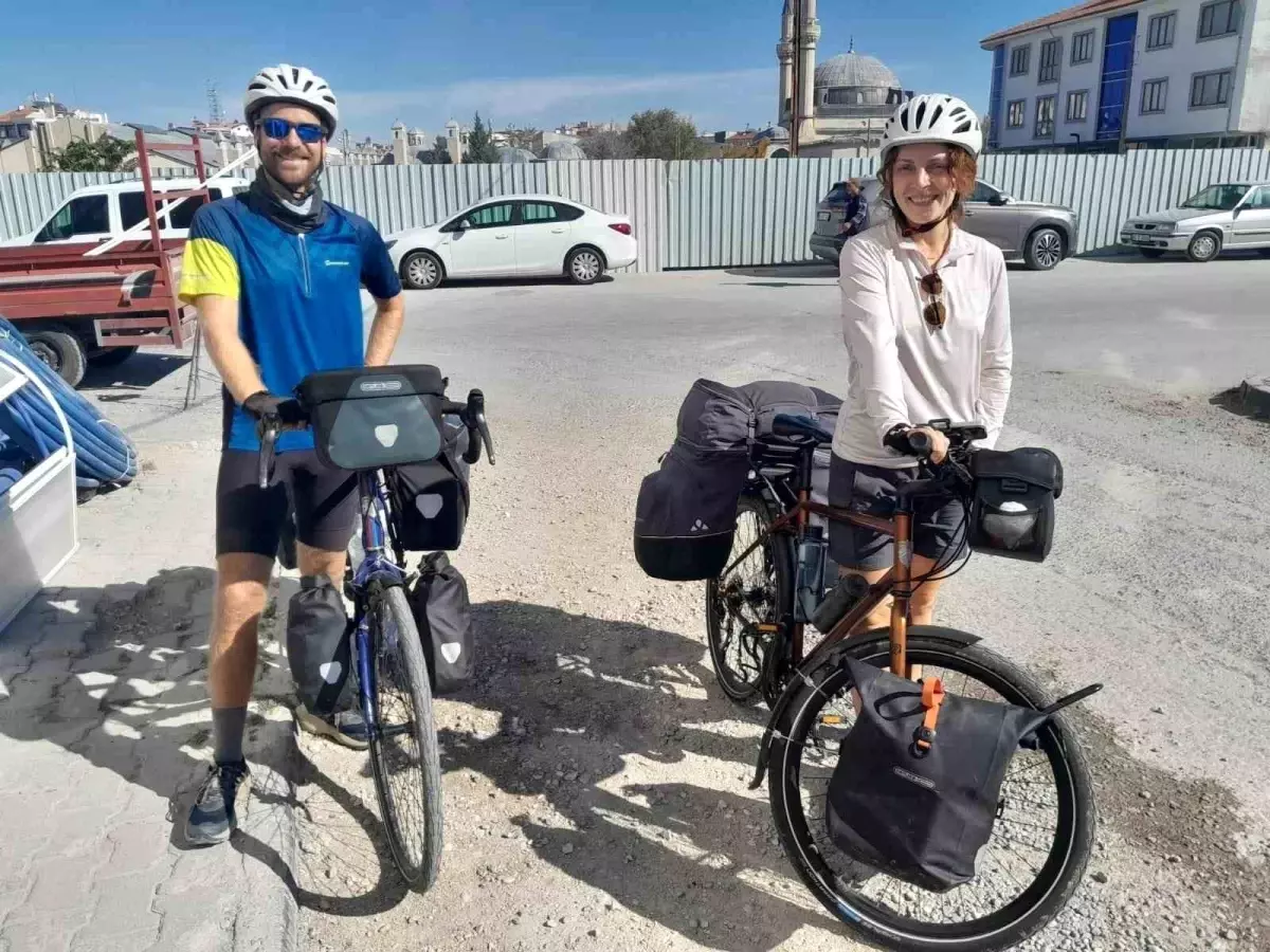 Alman Çift Dünya Turunda Türkiye\'ye Geldi