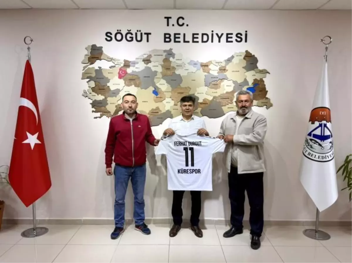 Söğüt Belediye Başkanı Durgut, Kürespor Kulübü Yönetimini Ağırladı