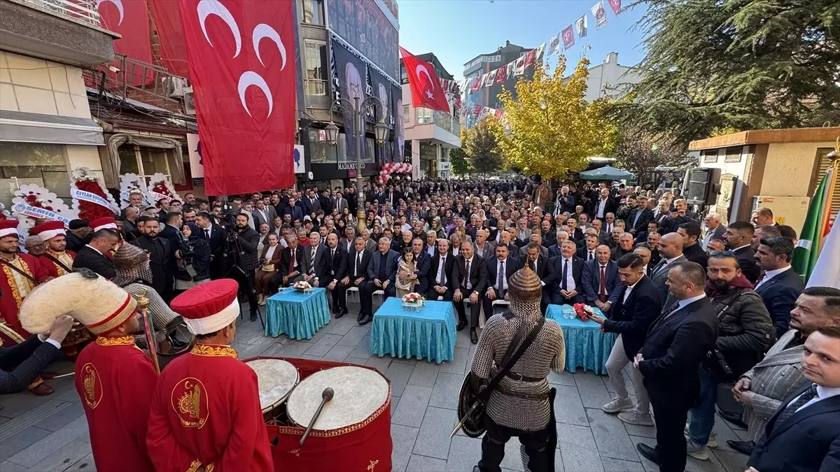 MHP Çorum İl Başkanlığı binası hizmete açıldı