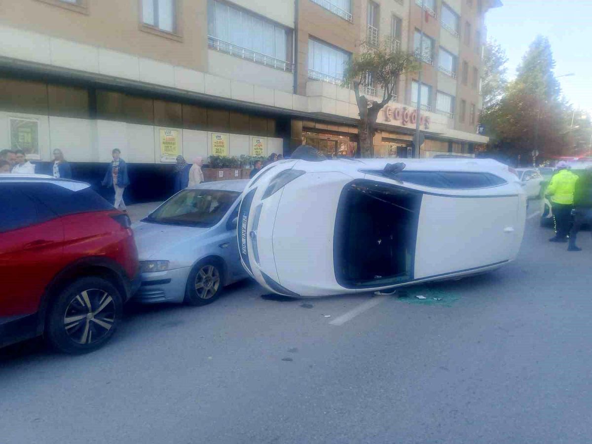 Eskişehir\'de Trafik Kazası: 1 Yaralı