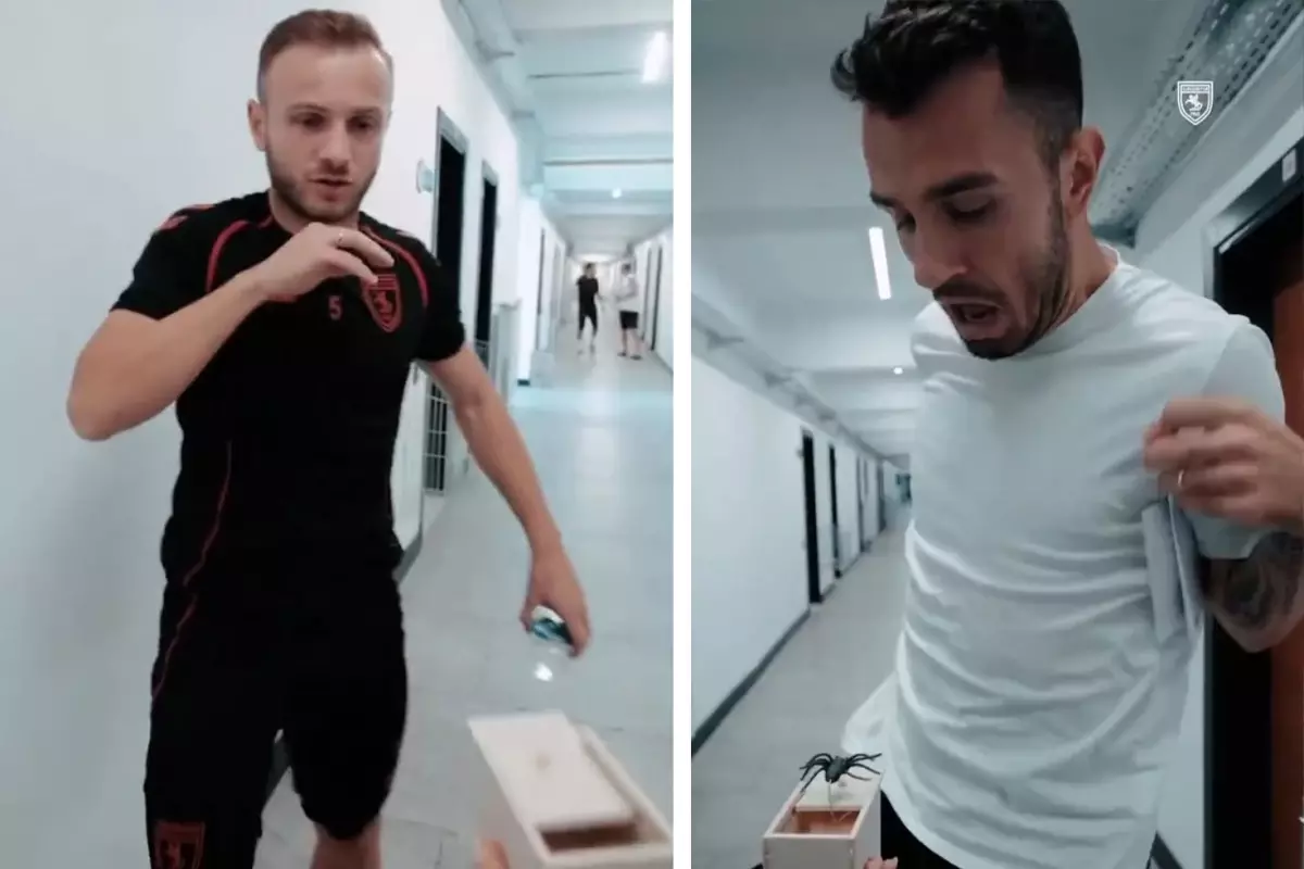 Yok böyle şaka! Samsunsporlu oyuncular kutuyu açtıkları anda hayatlarının şokunu yaşadılar