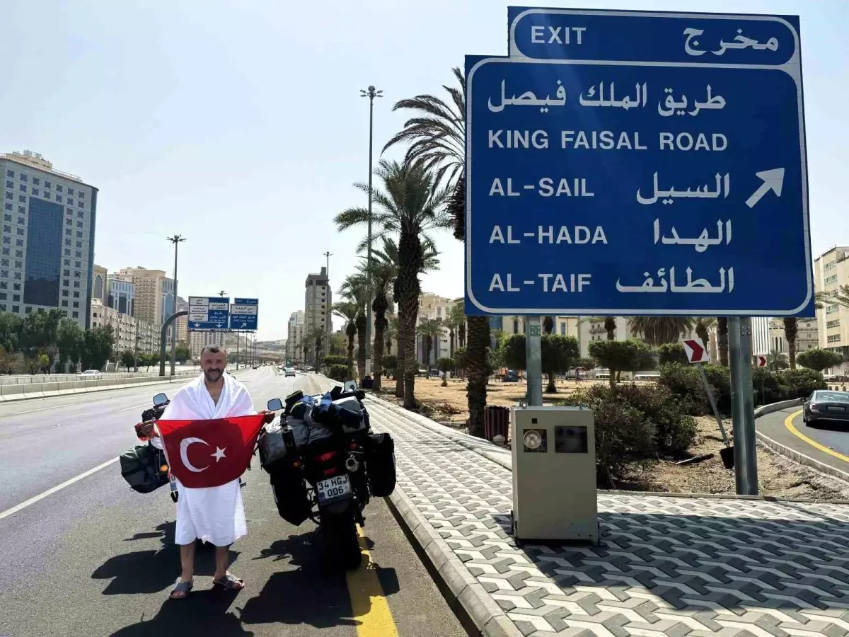 Motosikletle Umre Görevi