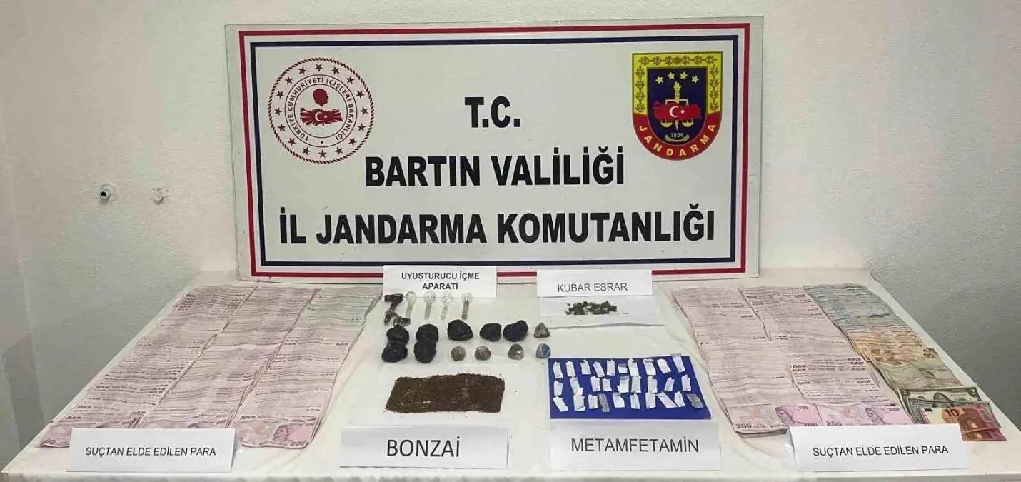 Bartın\'da Uyuşturucu Operasyonu: 133 Bin TL Ele Geçirildi