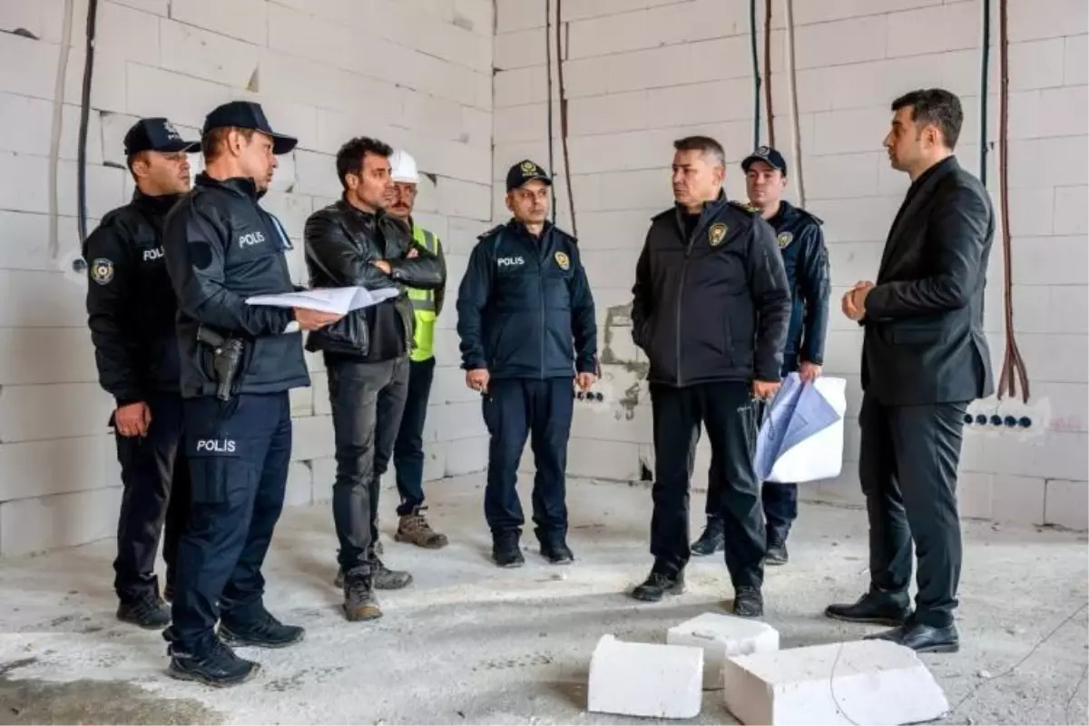 Bilecik\'te Yeni Emniyet Binası İnşaatında Son Aşama