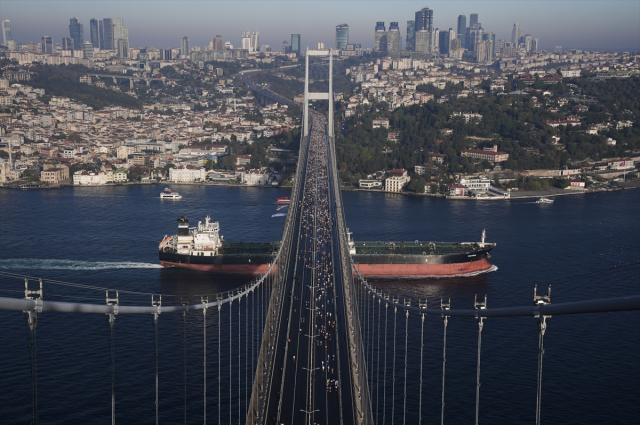 47. İstanbul maratonu start aldı 47. İstanbul maratonu start aldı