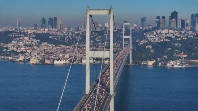 47. İstanbul maratonu start aldı 47. İstanbul maratonu start aldı