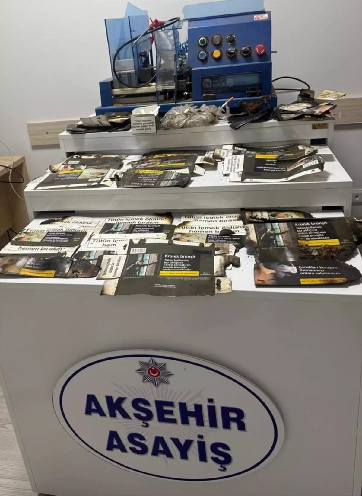 Akşehir\'de Kaçak Tütün Operasyonu