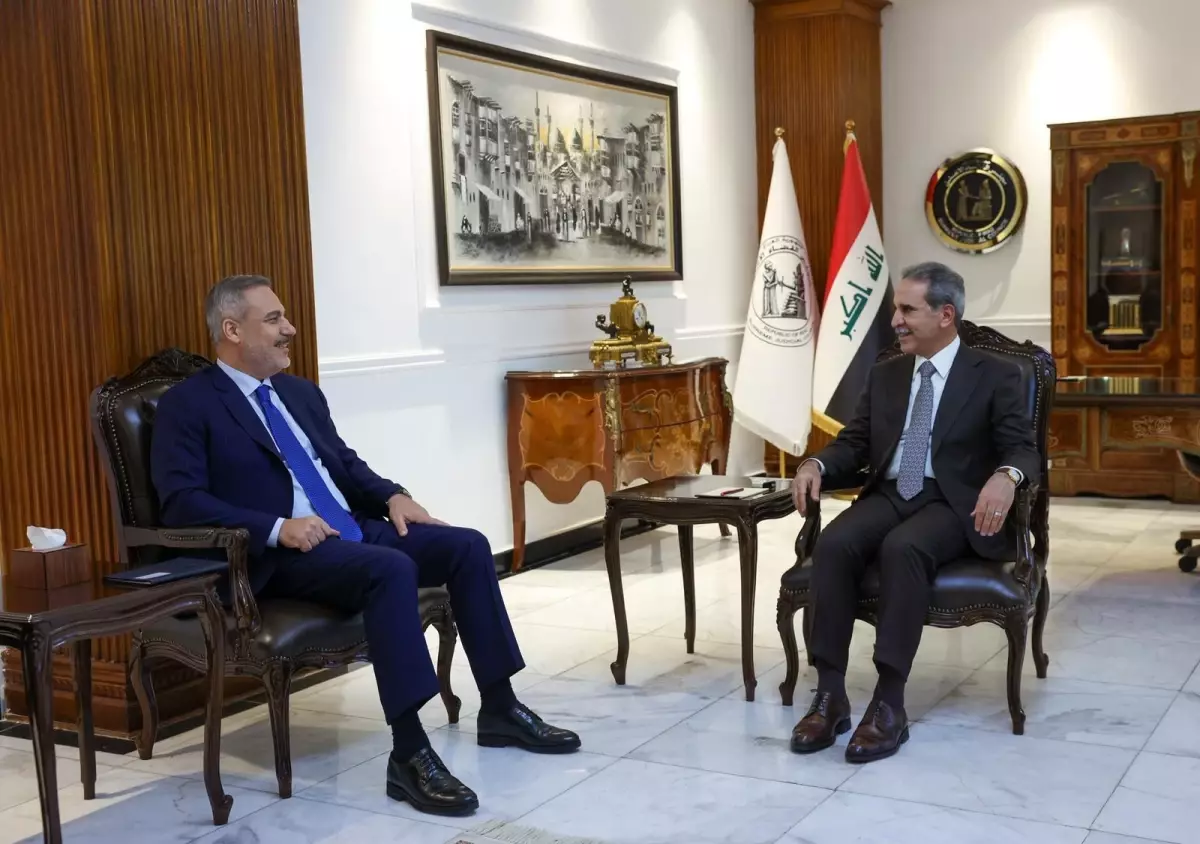 Hakan Fidan Irak\'ta Görüştü