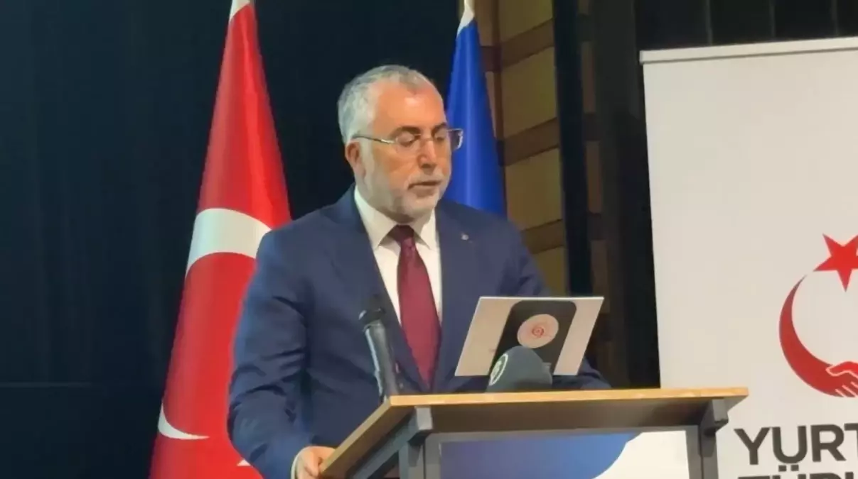 Bakan Işıkhan, İsveç\'te \'Göçün 60. Yılı\' programına katıldı