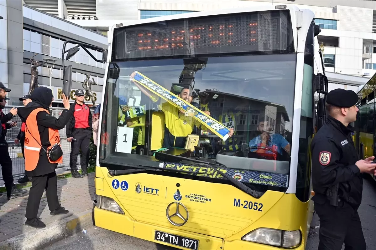 Fenerbahçe Taraftarları Derbi İçin Yola Çıktı