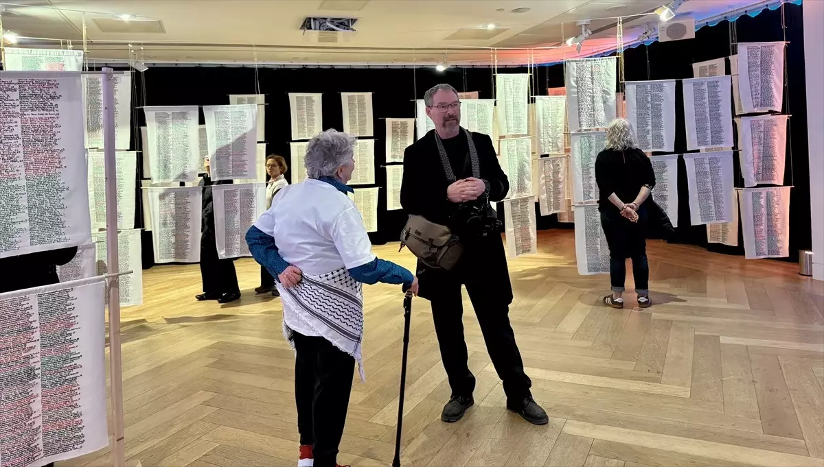 Gazze\'nin İsimleri Nakışla Yaşatılıyor