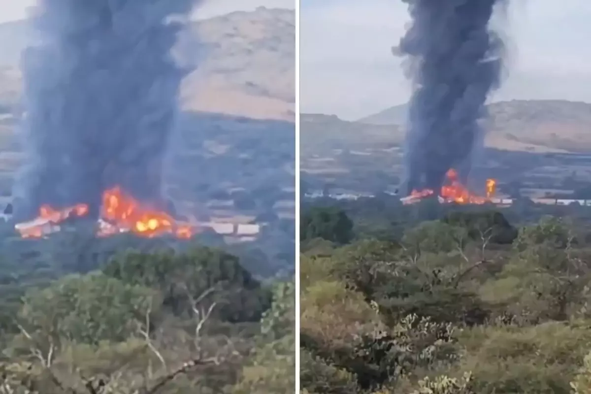 Güney Amerika ülkesinde facia! Raydan çıkan tren cayır cayır yandı