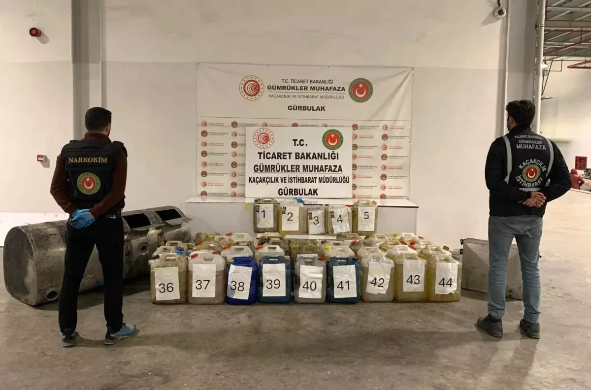 Gürbulak\'ta 721 Kilo Metamfetamin Ele Geçirildi