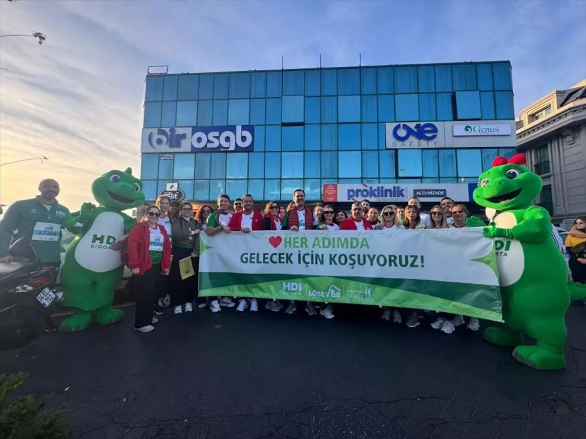 HDI Sigorta Maratonda LÖSEV İçin Koştu
