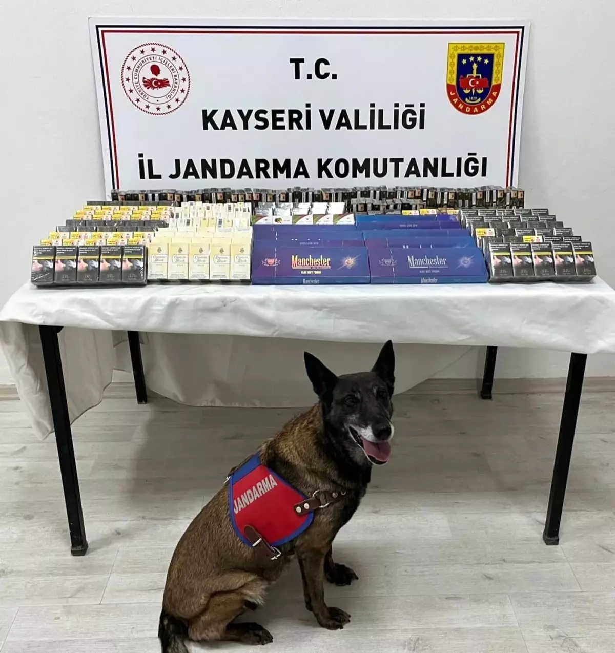 Kayseri\'de 500 Paket Kaçak Sigara Ele Geçirildi