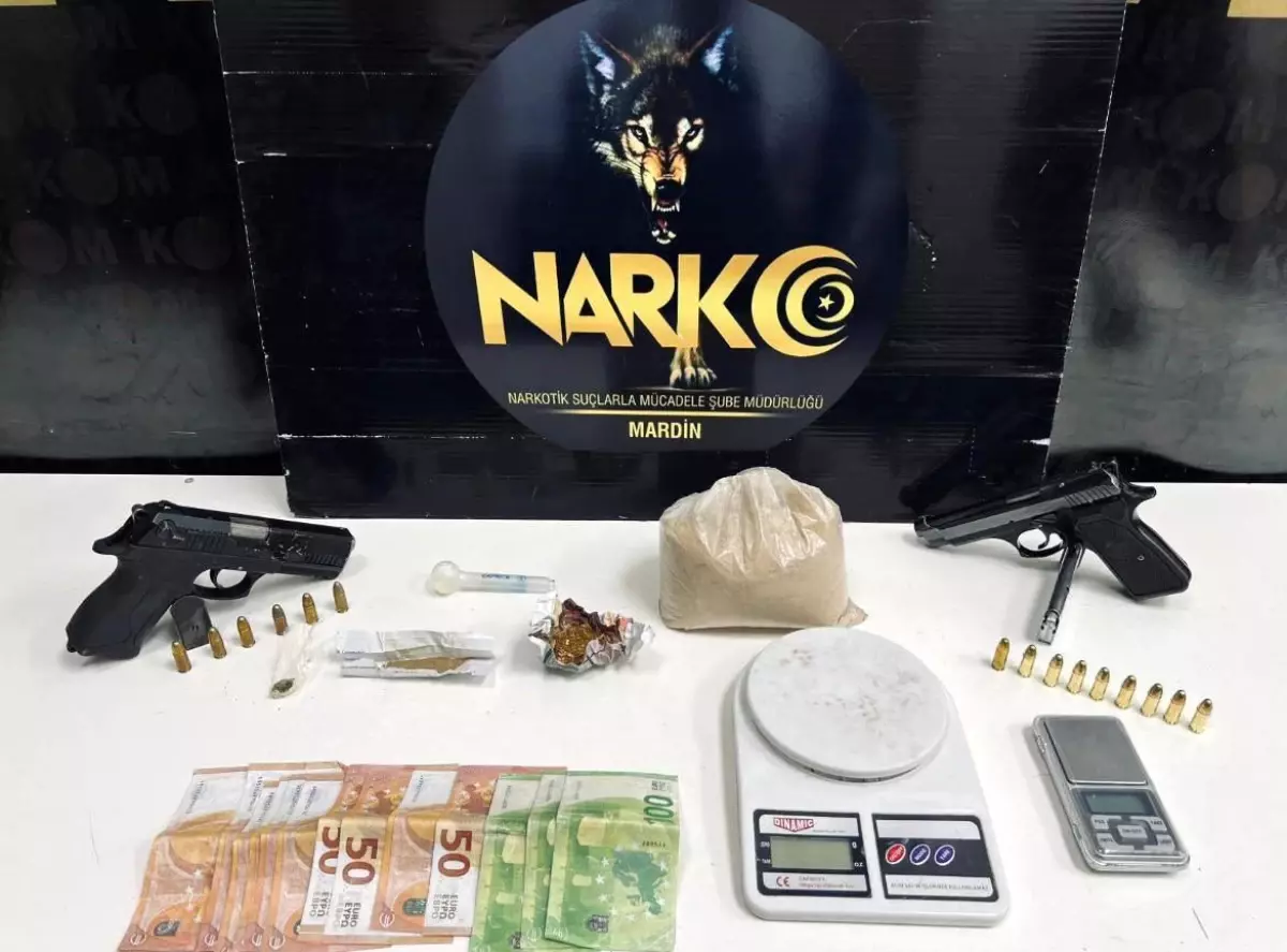 Mardin\'de Uyuşturucu Operasyonu: 8 Gözaltı