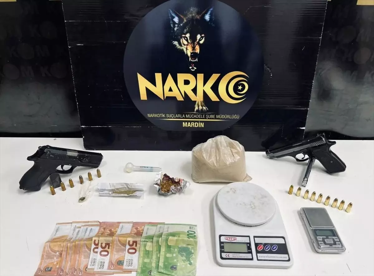 Nusaybin\'de Uyuşturucu Operasyonu: 8 Gözaltı