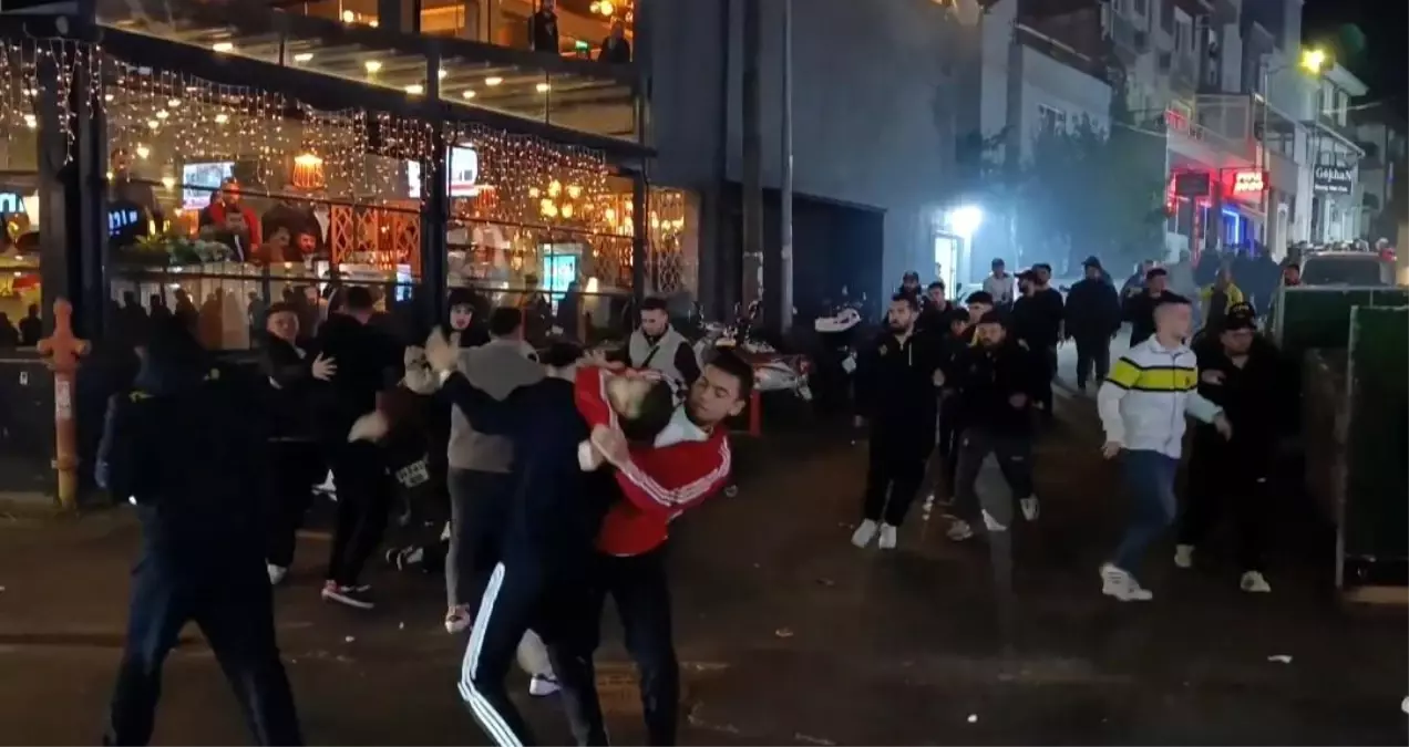 Tekirdağ\'da Derbi Öncesi Kavga: 5 Yaralı