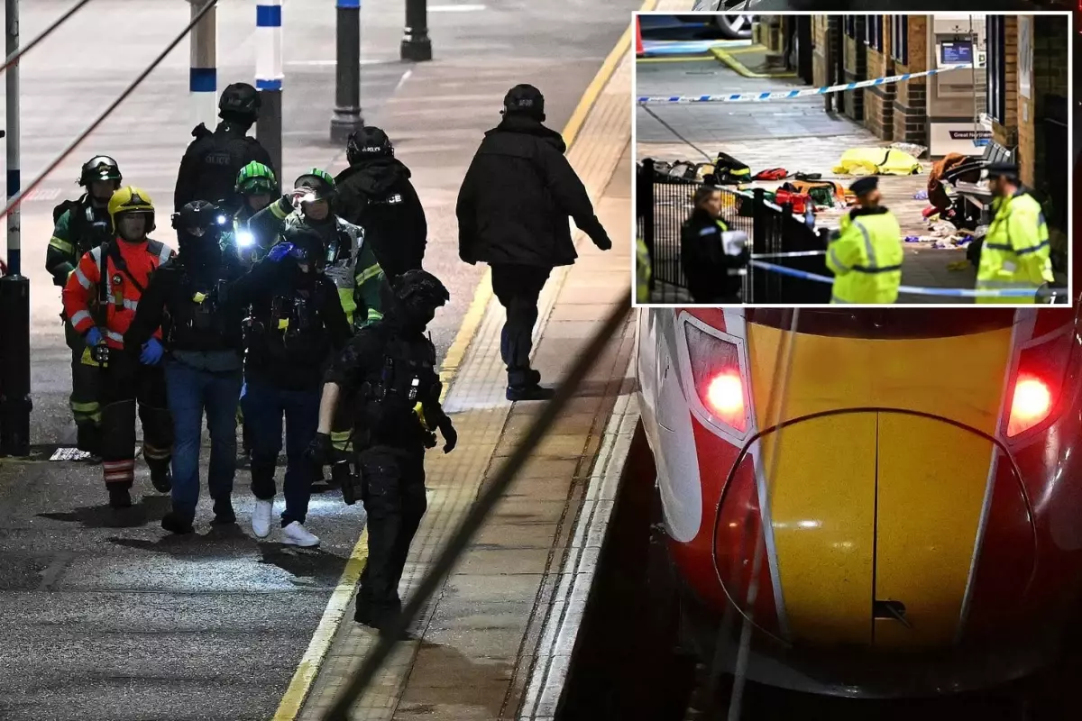 İngiltere’de Trende Bıçaklı Saldırı: 10 Yaralı