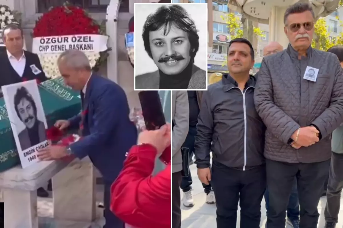 Yeşilçam\'ın jönü Engin Çağlar\'ın cenazesinde büyük saygısızlık! Fotoğraf için yarışa girdiler