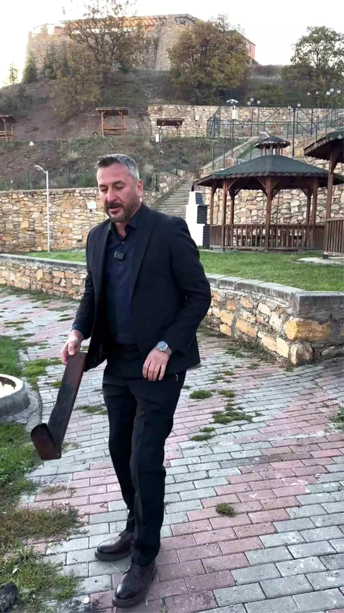 Eskipazar\'daki Parkta Vandalizm: Belediye Başkanı Tepkili