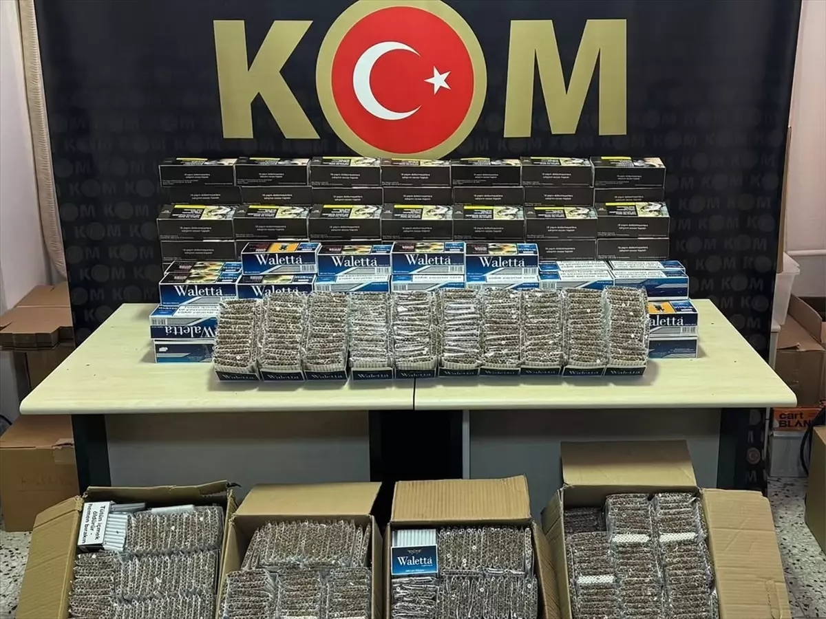 Bozüyük\'te Gümrük Kaçağı Makarona Yakalandı