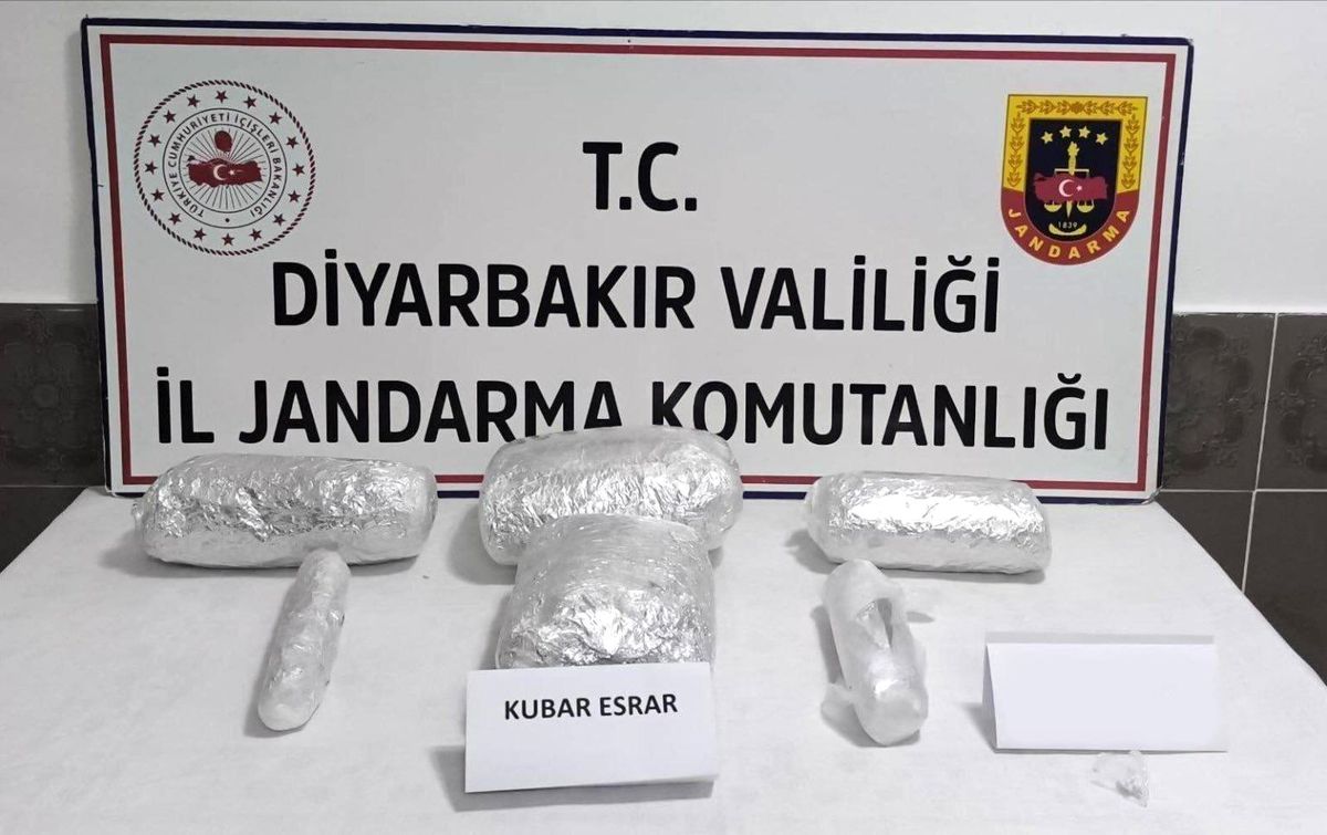 Diyarbakır\'da Uyuşturucu Operasyonu
