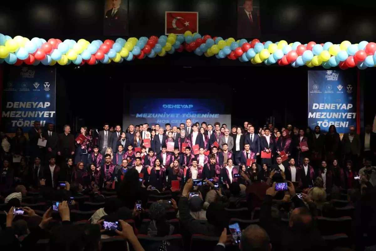 DENEYAP Türkiye Projesi\'nden Erzurum\'da 224 Öğrenci Mezun Oldu