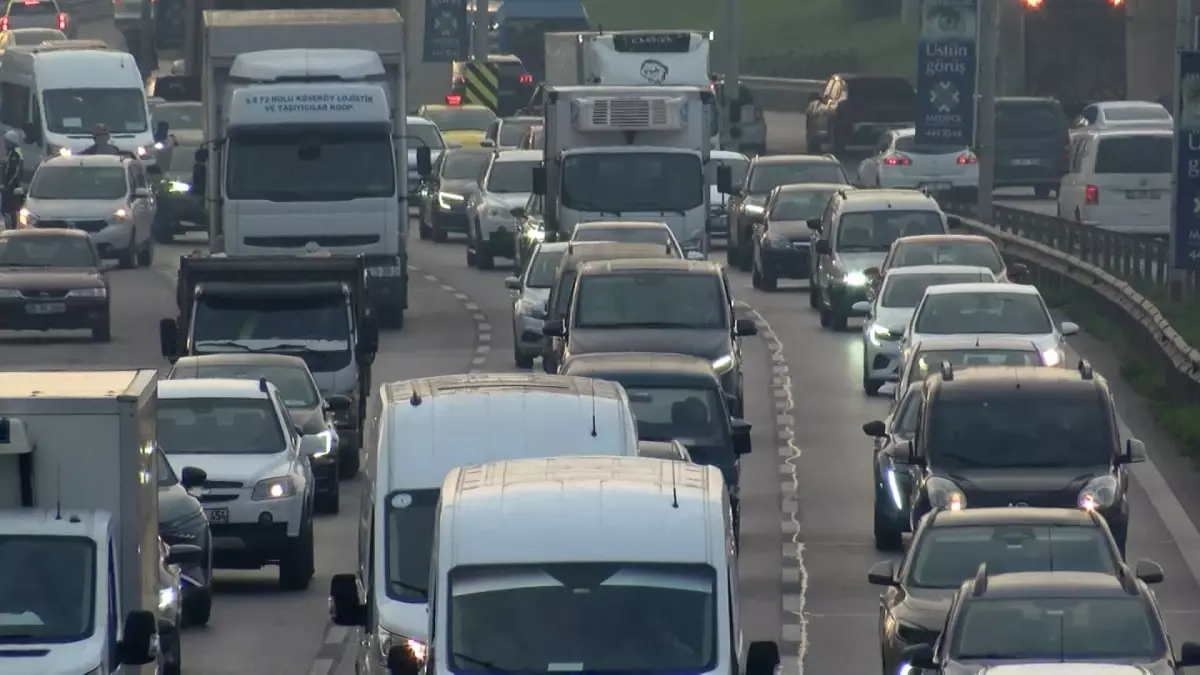 İstanbul\'da Trafik Yoğunluğu