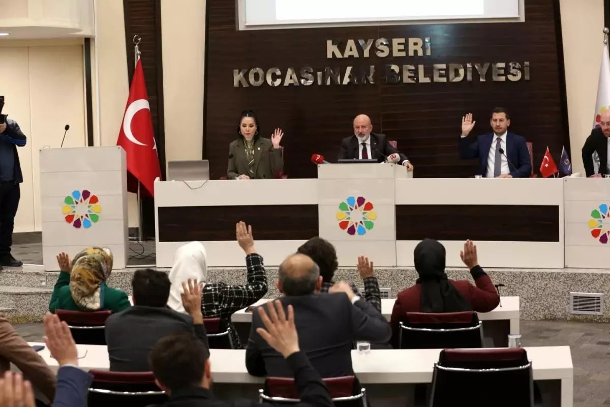 Kocasinan Belediyesi Kasım Ayı Meclis Toplantısı Gerçekleşti