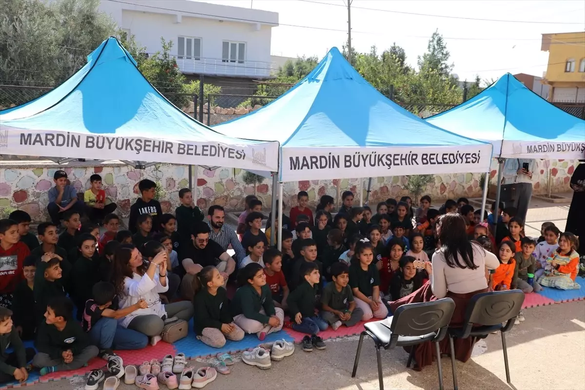 Mardin\'de Kırsal Çocuklara Etkinlik