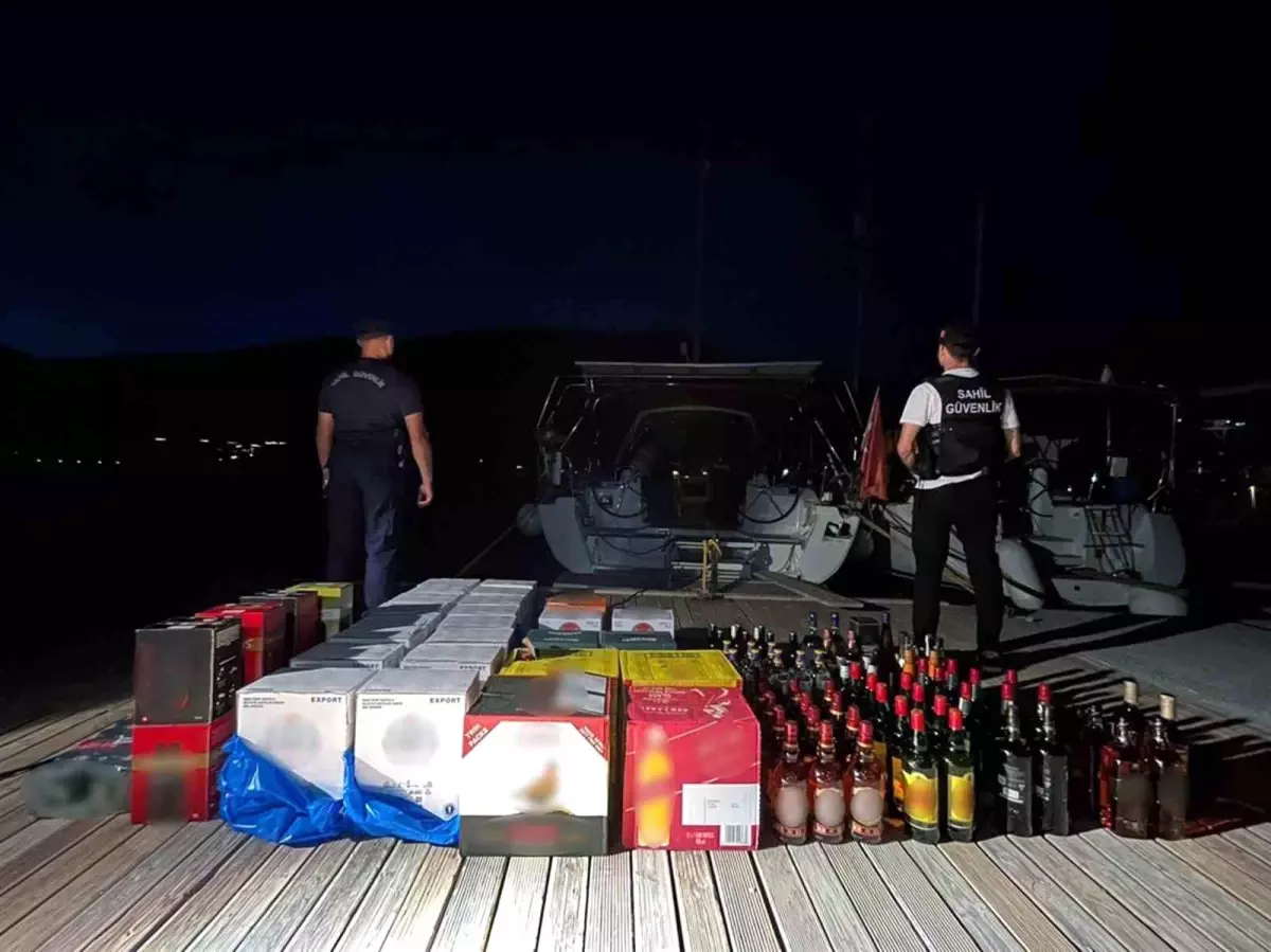 Sahil Güvenlikten Kaçakçılara Darbe