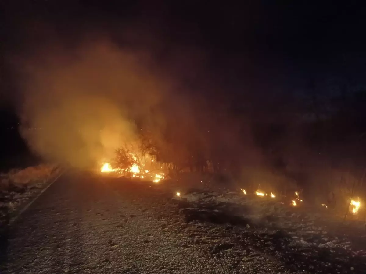 Çemişgezek\'te Yangın Kontrol Altına Alındı