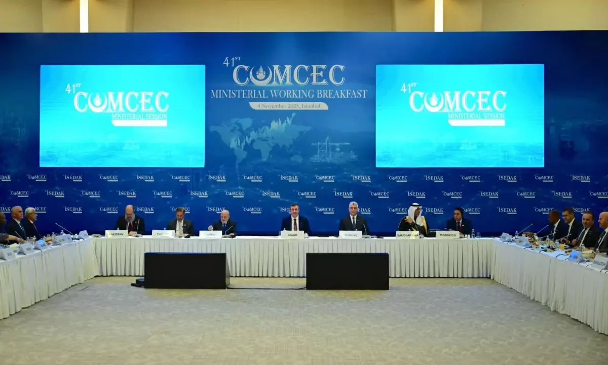 İSEDAK 41. Bakanlar Toplantısı İstanbul\'da