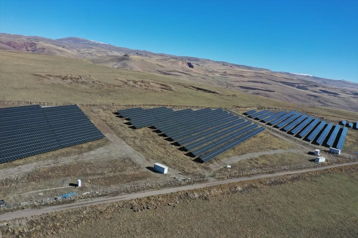 Ağrı\'da 8 Güneş Enerjisi Santrali Kuruldu