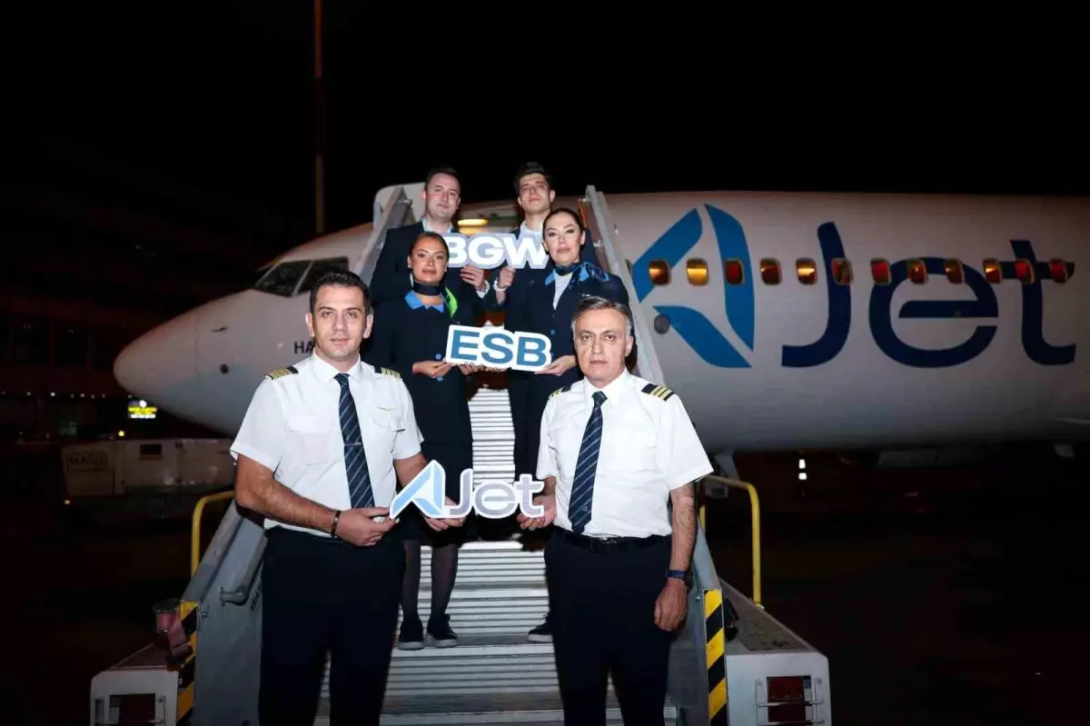 AJet Ankara-Bağdat Seferlerine Başladı