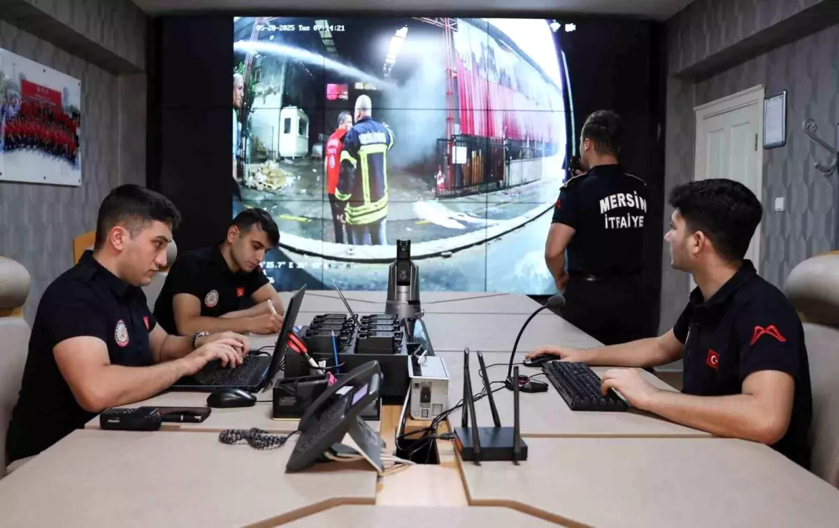 Mersin\'de Uzaktan İzleme Sistemi ile Yangın ve Arama-Kurtarma Operasyonları Daha Etkin